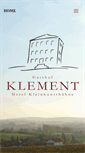 Mobile Screenshot of gasthof-klement.de
